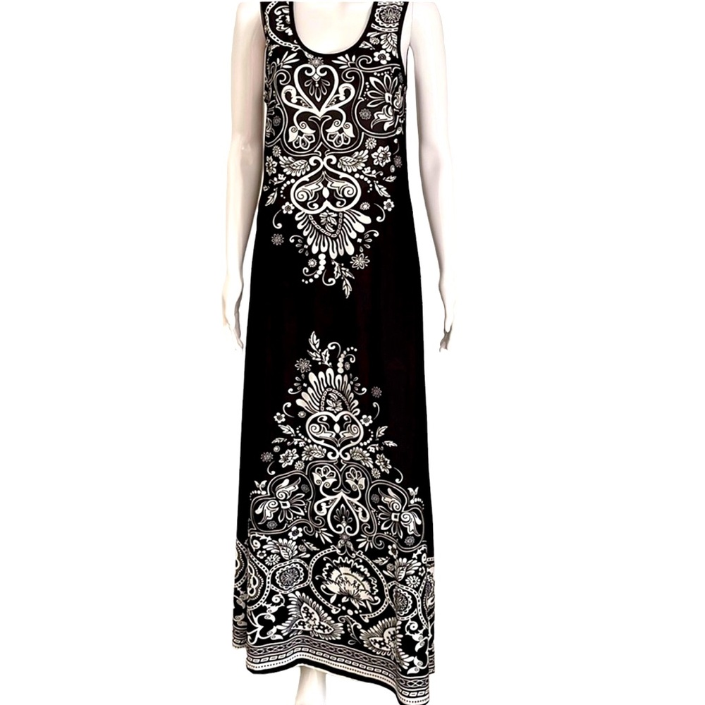 CHARLIE PAIGE maxi sun dress in S-M/P-M,EUC